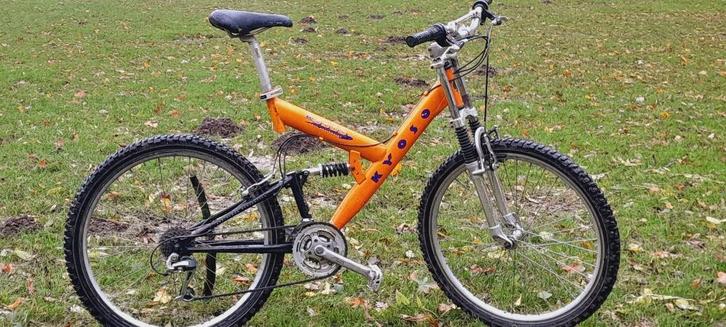 Kyoso K9000 Mountainbike / jongensfiets, Fietsen en Brommers, Fietsen | Jongens, Zo goed als nieuw, 26 inch of meer, Handrem, Versnellingen