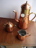 koffieset koper servies handmade, Huis en Inrichting, Overige materialen, Overige typen, Nieuw, Ophalen of Verzenden