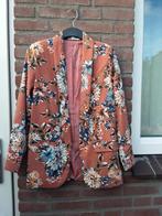 Mooi gebloemd blazer van IVIVI, S terra kleur, Maat 38/40 (M), Overige kleuren, Verzenden, Zo goed als nieuw