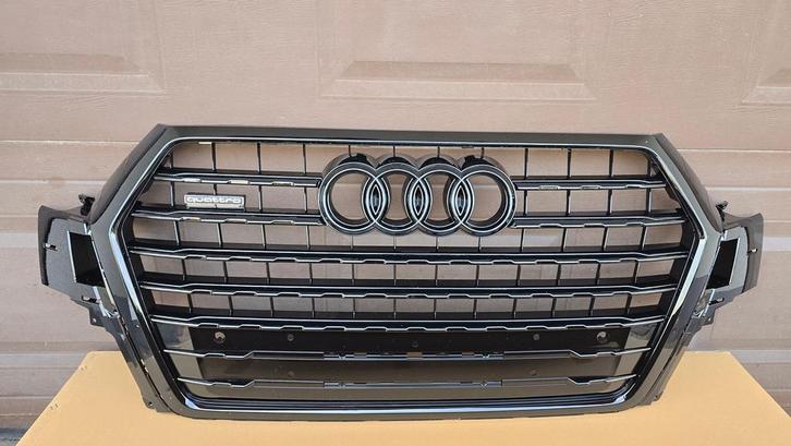 Grill Audi Q7 4M QUATTRO S-LINE GRILLE 4M0 bj.2015-2019 SQ7, Auto-onderdelen, Overige Auto-onderdelen, Nieuw, Herkomst onderdeel bekend