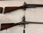 Antiek Jachtgeweer - Enkel & Dubbelloops, Antiek en Kunst, Ophalen