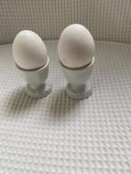 2 Rosenthal witte eierdopjes Classic  Rose, Antiek en Kunst, Antiek | Servies los, Ophalen of Verzenden