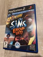 The Sims Erop Uit! - PlayStation 2, Spelcomputers en Games, Games | Sony PlayStation 2, 1 speler, Ophalen of Verzenden, Zo goed als nieuw