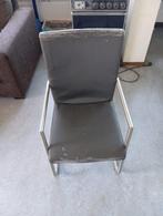 6 eettafel stoelen, Huis en Inrichting, Ophalen, Gebruikt, Zwart, Metaal
