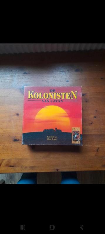 Houten Catan - Kolonisten van Catan  beschikbaar voor biedingen