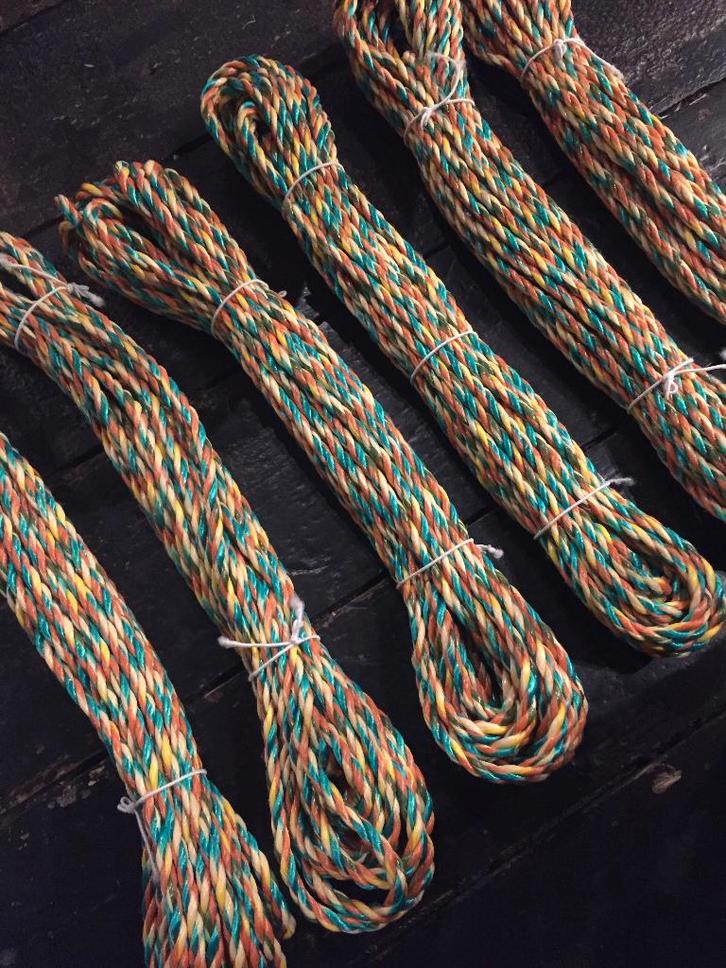 TOUW POLYPROP 40 x 9mtr.  STUNTPARTIJ !, Watersport en Boten, Accessoires en Onderhoud, Nieuw, Ophalen