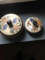 gouda plateel schalen 2 stuks, Antiek en Kunst, Antiek | Keramiek en Aardewerk, Ophalen of Verzenden
