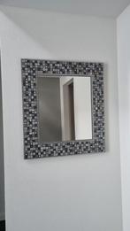 Spiegel met mozaïek rand, Ophalen, Zo goed als nieuw, 75 tot 100 cm, Minder dan 100 cm