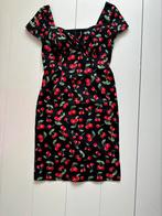 Kersenjurk van lilly scarlet maat m als nieuw, Kleding | Dames, Jurken, Maat 38/40 (M), Zwart, Ophalen of Verzenden, Zo goed als nieuw