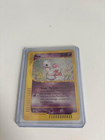 Mew Holo Expedition Skyridge 19/165 - Zeldzaam! beschikbaar voor biedingen