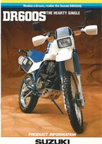 Suzuki DR600 S single folder brochure motor (7524z), Motoren, Handleidingen en Instructieboekjes, Suzuki