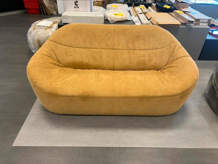 Label 2,5-zitsbank Daja, Huis en Inrichting, Banken | Sofa's en Chaises Longues, Zo goed als nieuw, 75 tot 100 cm, Ophalen