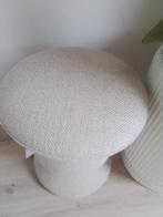 Nieuw, poef/bijzettafel, merk Polspotten,Beige gemêleerd, Minder dan 50 cm, Rond, Nieuw, Minder dan 50 cm
