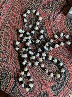 Parels parelketting ketting edelstenen edelsteen, Sieraden, Tassen en Uiterlijk, Kettingen, Ophalen of Verzenden, Zo goed als nieuw