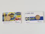 coincard 10 jaar euro 2002-2012 knm, Postzegels en Munten, Munten | Nederland, Ophalen of Verzenden, Losse munt