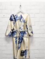 Sonia Pena - Prachtige Jurk met mouw maat 46 - Nieuw €450, Blauw, Maat 46/48 (XL) of groter, Nieuw, Ophalen of Verzenden