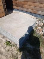 4 tegels 90 bij 90 kera twice. Plavuis met beton., Tuin en Terras, Nieuw, Ophalen of Verzenden, 10 m² of meer, Beton