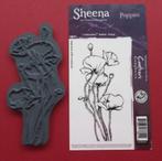 Stempel; Sheena Douglas - Poppies, Ophalen of Verzenden, Zo goed als nieuw, EZ-mounted stempel