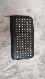 Zwarte portemonnee met studs, Ophalen of Verzenden, Nieuw, Zwart, Overige merken
