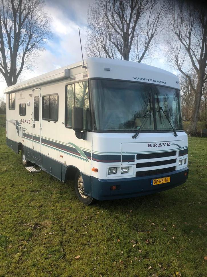 Chevrolet camper Winnebago Brave full options., Caravans en Kamperen, Campers, Particulier, Integraal, Overige merken, Chevrolet