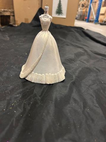 Jurk kerst hanger met bel 12 st beschikbaar voor biedingen