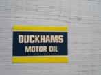 sticker DUCKHAMS motor oil, Verzamelen, Ophalen of Verzenden, Zo goed als nieuw, Auto of Motor