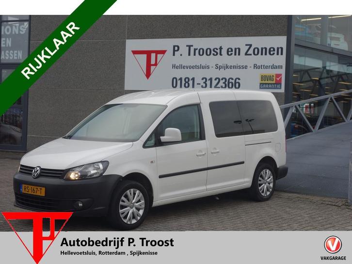Volkswagen Caddy Maxi 1.6 TDI Rolstoelauto/Climate control/E, Auto's, Volkswagen, Bedrijf, Te koop, Caddy Maxi, ABS, Achteruitrijcamera