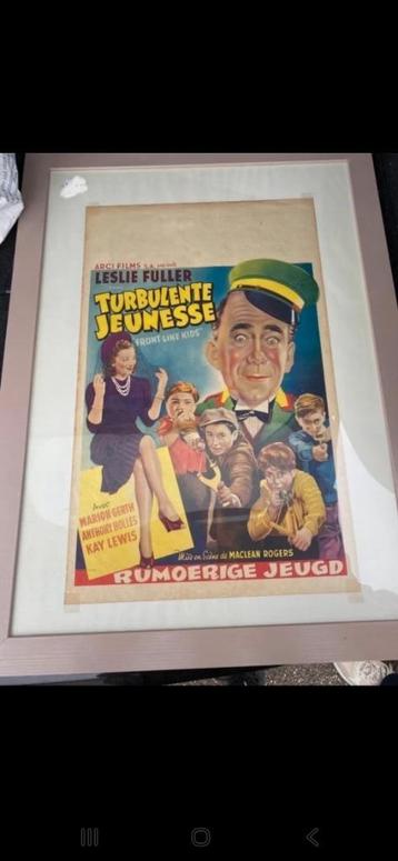 Vintage poster turbulente Jeunesses  beschikbaar voor biedingen