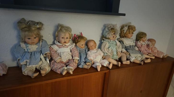 Poppen / hamilton / kathy hippensteel / Ashton drake, Kinderen en Baby's, Speelgoed | Poppen, Zo goed als nieuw, Babypop, Ophalen