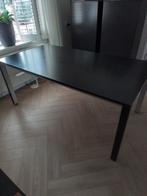 Leolux eettafel uitschuifbaar., Huis en Inrichting, Gebruikt, 150 tot 200 cm, Rechthoekig, 50 tot 100 cm
