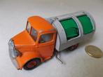 1962 Dinky Toys 252 BEDFORD REFUSE TRUCK (Oranje!) Opknapper, Ophalen of Verzenden, Gebruikt, Bus of Vrachtwagen, Dinky Toys