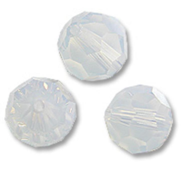 Swarovski 5000 White Opal 6mm Per Stuk € 0,35, Hobby en Vrije tijd, Kralen en Sieraden maken, Nieuw, Kraal, Ophalen of Verzenden