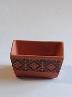 terra cotta bloempot met decoratie / Fennicole Miniatures, Ophalen, Nieuw, Gebruiksvoorwerp