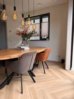 4 Eetkamerstoelen - Set van Karwei, Huis en Inrichting, Ophalen, Gebruikt, 50 tot 100 cm, Metaal