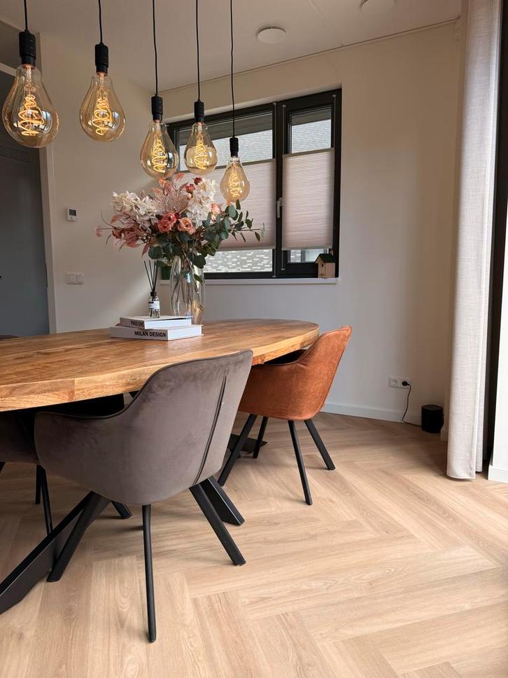 4 Eetkamerstoelen - Set van Karwei, Huis en Inrichting, Tafels | Eettafels, Gebruikt, 50 tot 100 cm, Vier personen, Rechthoekig