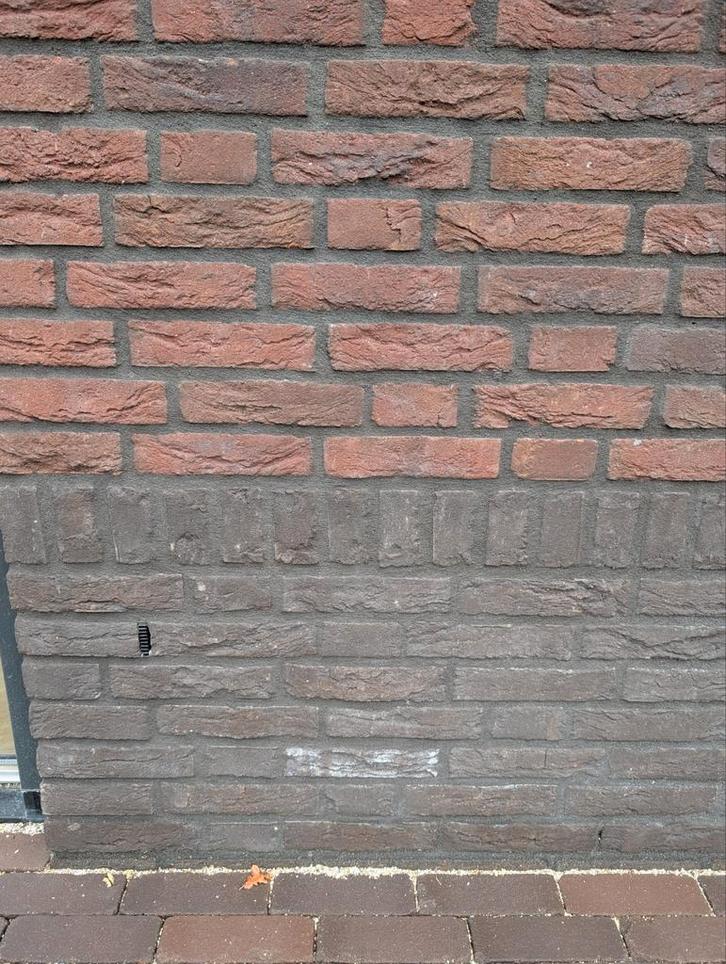 Gevelstenen Antraciet/ - circa 300 stuks, Doe-het-zelf en Verbouw, Metselstenen, Ophalen