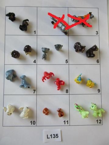 L135 *NIEUW* LEGO DIEREN O.A. AAP EGEL BEER ZEEHOND VOS VIS beschikbaar voor biedingen