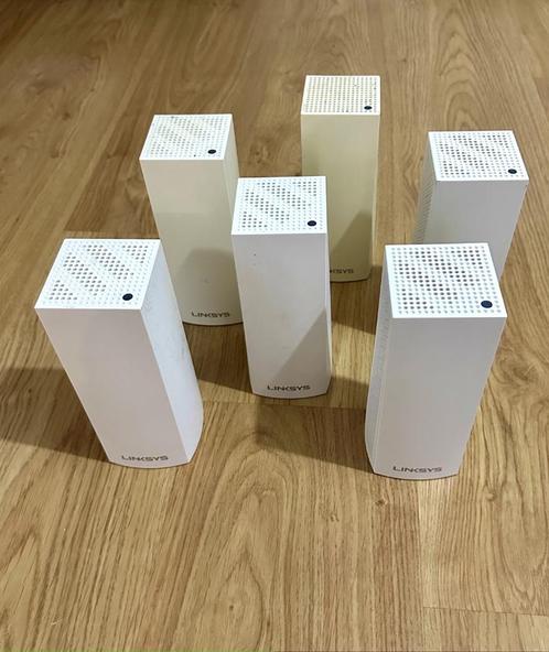 Linksys Velop Mesh wifi systeem (6 satellieten!!), Computers en Software, WiFi-versterkers, Gebruikt, Ophalen of Verzenden