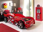 Autobed Night Speeder - 90x200 - Rood, Kinderen en Baby's, Kinderkamer | Bedden