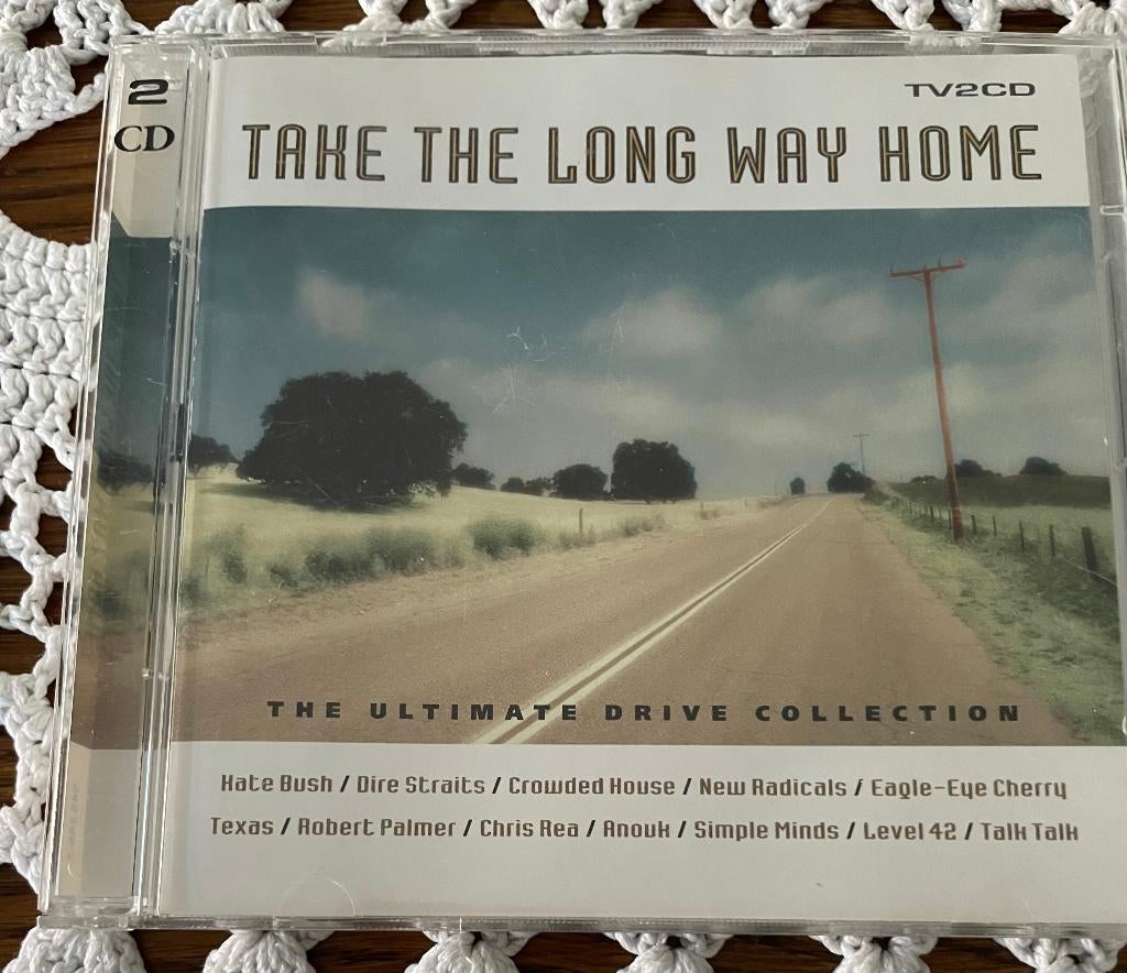 CD Tahe the Long way Home Dubbel CD € 6,50, Ophalen of Verzenden, Zo goed als nieuw, Pop, Boxset