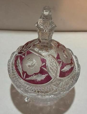 Bon bon schaaltje Anna Hutte., Antiek en Kunst, Antiek | Glas en Kristal, Ophalen of Verzenden