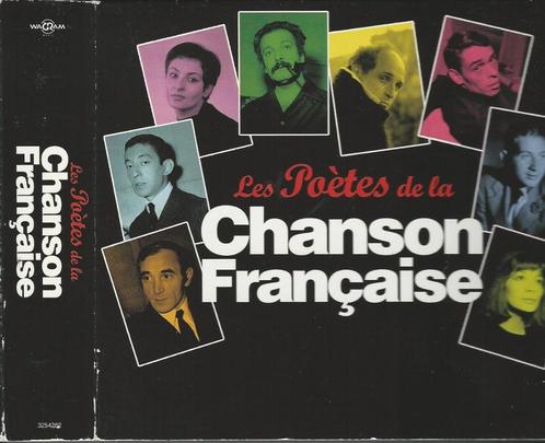 Les Poètes De La Chanson Francaise = 5cd BOX = 9,99, Cd's en Dvd's, Cd's | Franstalig, Zo goed als nieuw, Ophalen of Verzenden