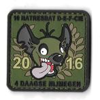 Badge Natres Vierdaagse Nijmegen 2016, Ophalen of Verzenden, Landmacht, Nederland, Embleem of Badge