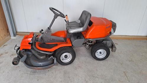 Husqvarna rider  15V2   sterke 2 cilinder met 112 cm maaidek, Tuin en Terras, Zitmaaiers, Gebruikt, 90 tot 120 cm, Ophalen
