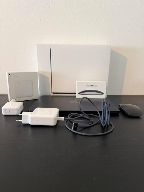 MacBook Air M3 16GB/512GB, Computers en Software, Apple Macbooks, Zo goed als nieuw, MacBook Air, 13 inch, 512 GB, 16 GB, Qwerty