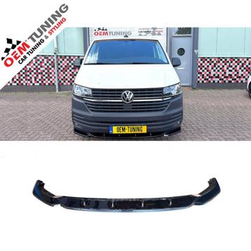 VW Transporter T6.1 Frontspoiler | hoogglans zwart| 19-24 | beschikbaar voor biedingen