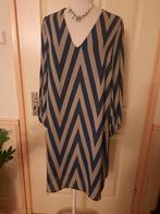 Prachtige jurk maat 42 - groen, blauw, witte stippen, Kleding | Dames, Jurken, Maat 42/44 (L), Ophalen of Verzenden, Zo goed als nieuw