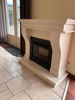 Elektrische kachel met schouw, Ophalen, Gebruikt, Vrijstaande haard, Elektrische haard