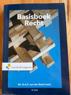Basisboek Recht - Inleiding tot het recht, Ophalen, Zo goed als nieuw, Overige onderwerpen