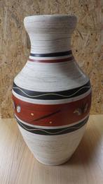 mooie grote vaas (45 cm hoog), Gebruikt, Overige kleuren, Aardewerk of Porselein, Ophalen of Verzenden